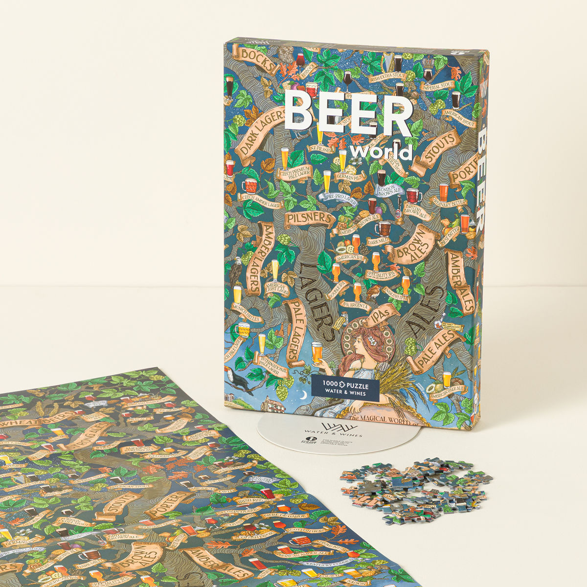 Educational World of Beer Puzzle