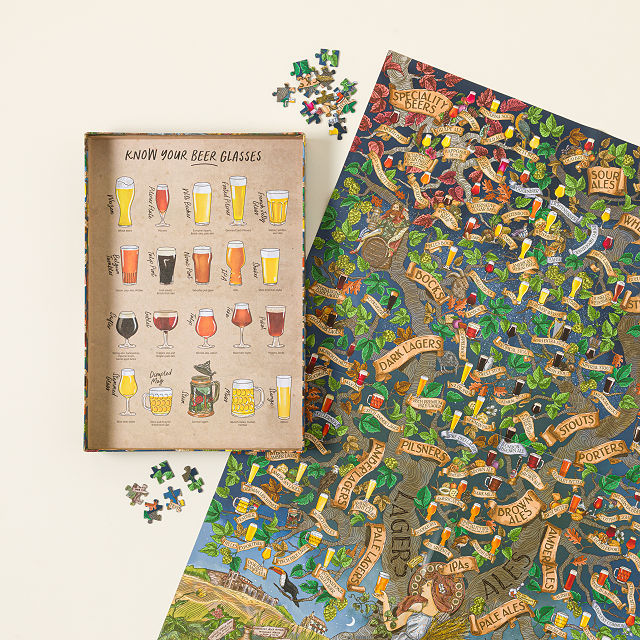 Educational World of Beer Puzzle