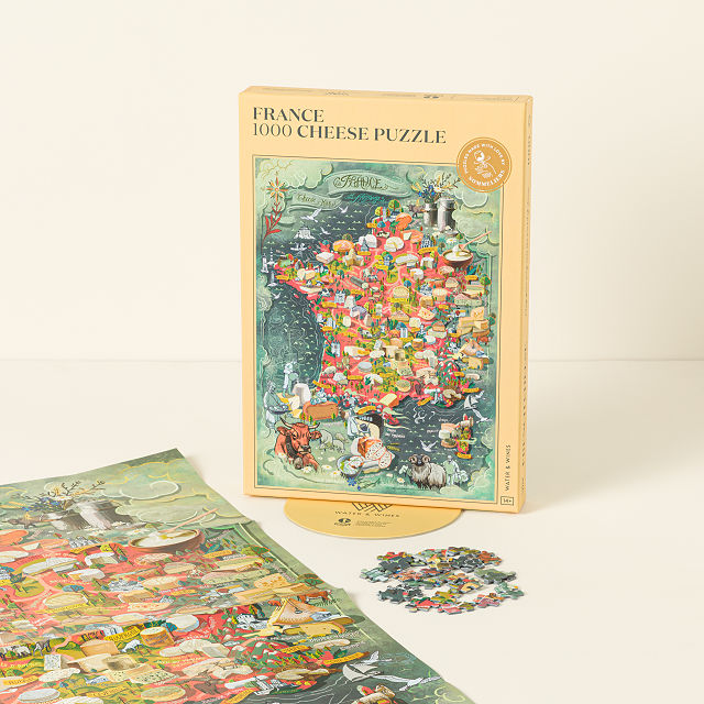For the Love of French Cheese Puzzle