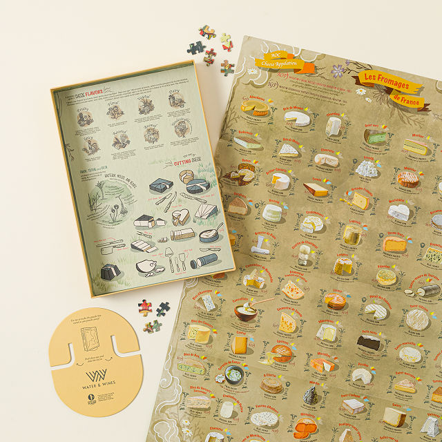 For the Love of French Cheese Puzzle