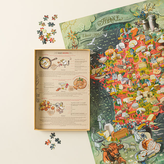 For the Love of French Cheese Puzzle