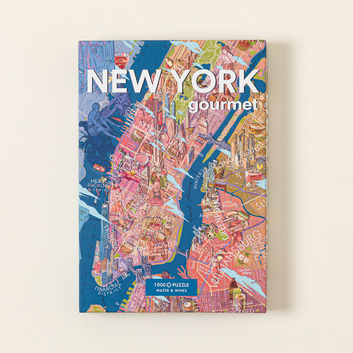 NYC or Italy Regional Gourmet Puzzle - New York Gourmet Puzzle