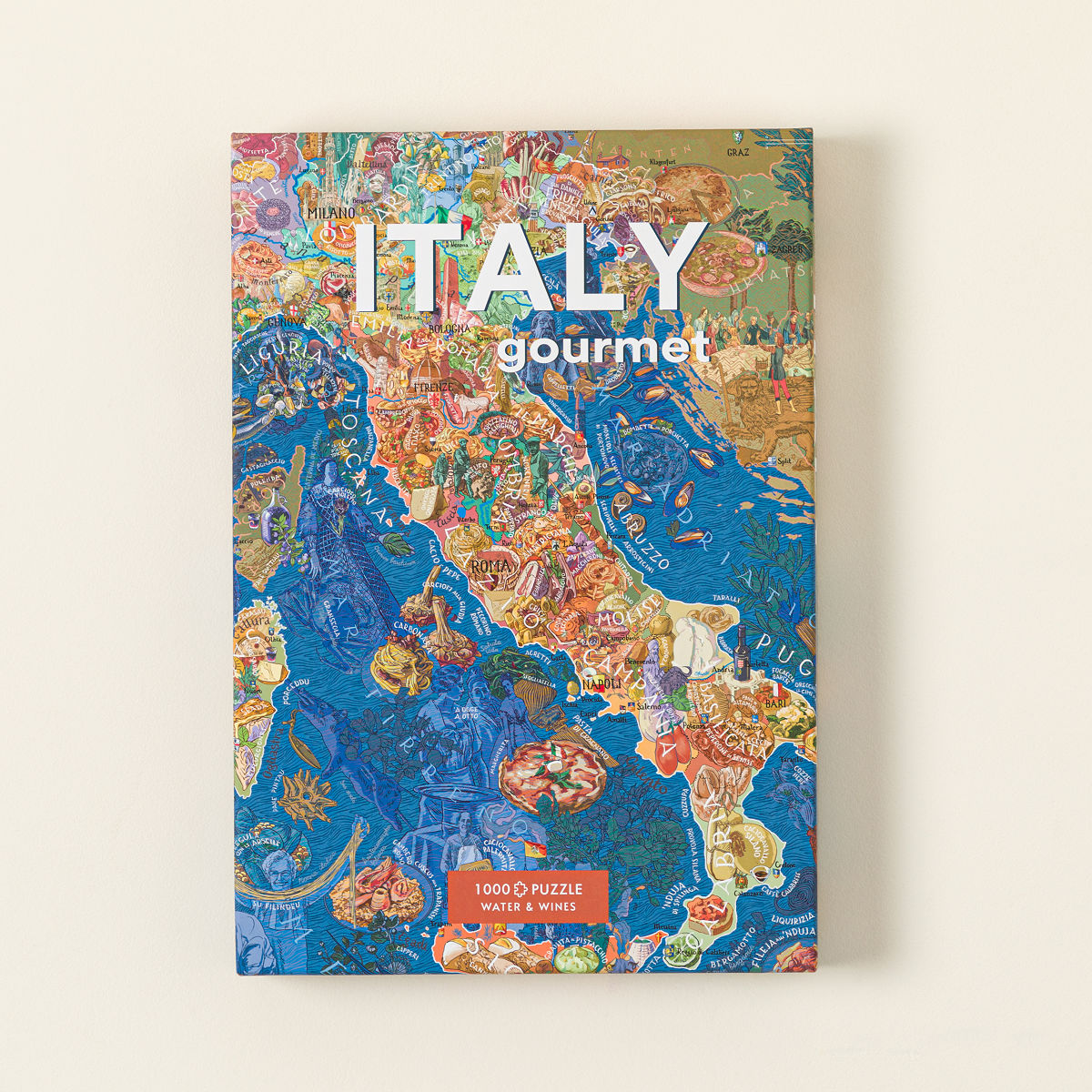 NYC or Italy Regional Gourmet Puzzle - Italy Gourmet Puzzle