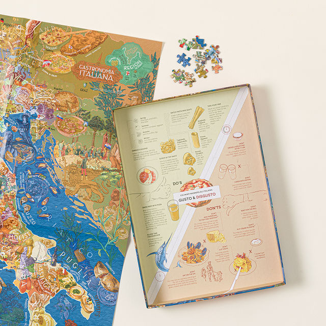 NYC or Italy Regional Gourmet Puzzle