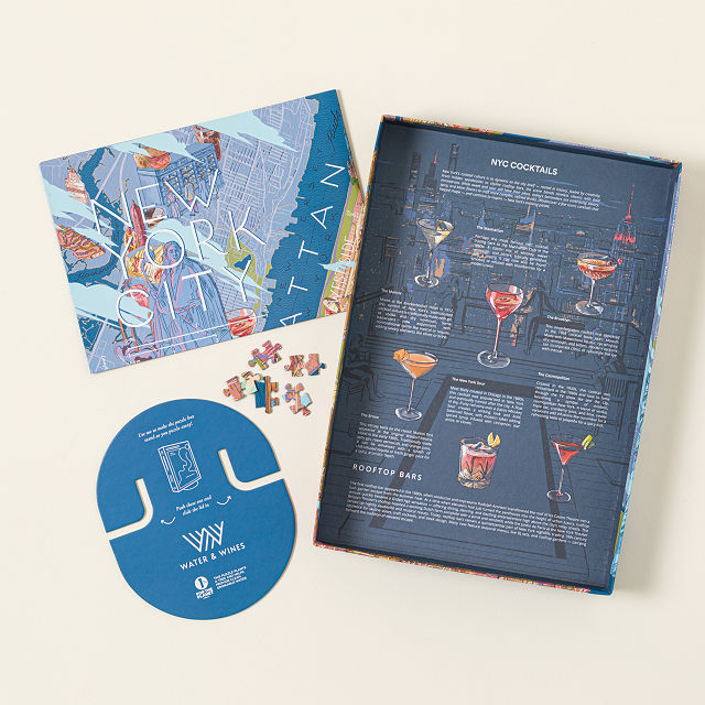 NYC or Italy Regional Gourmet Puzzle