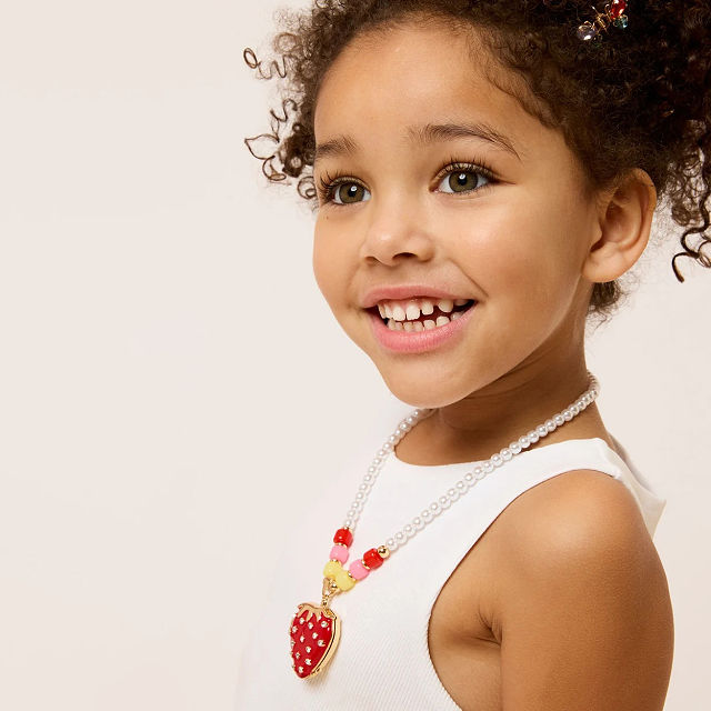 Hidden Lip Gloss Locket Necklace