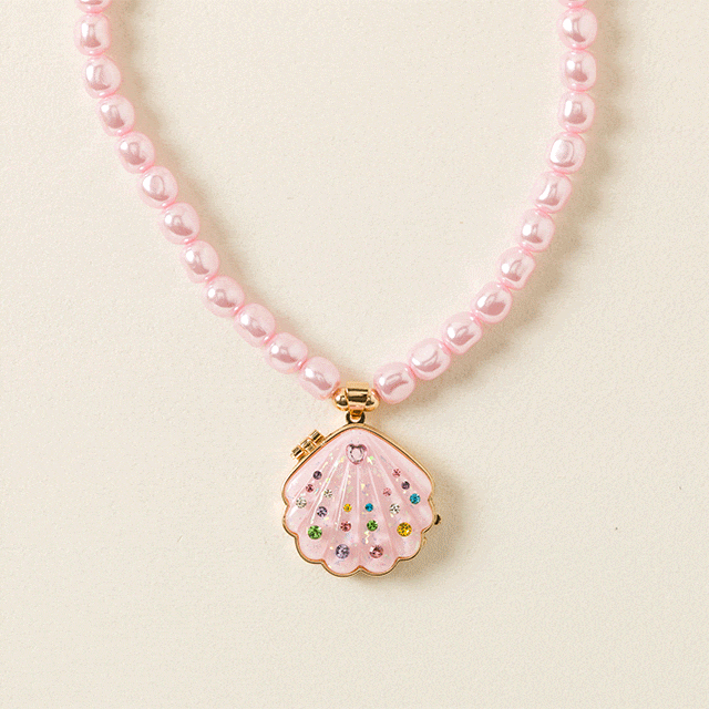 Hidden Lip Gloss Locket Necklace