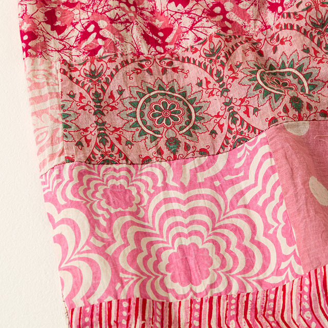 Blush Patchwork Garden Pants