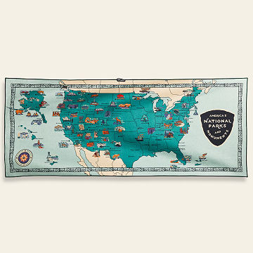 National Parks Everything Towel