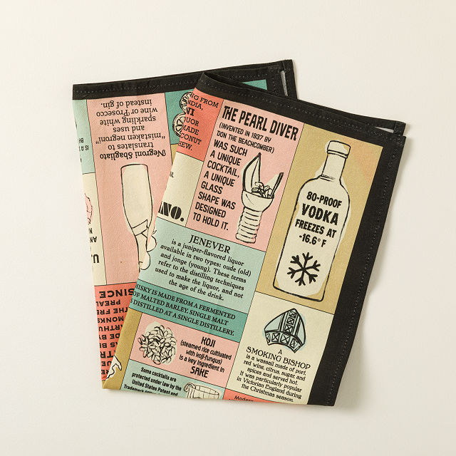 Bar Trivia Tea Towel