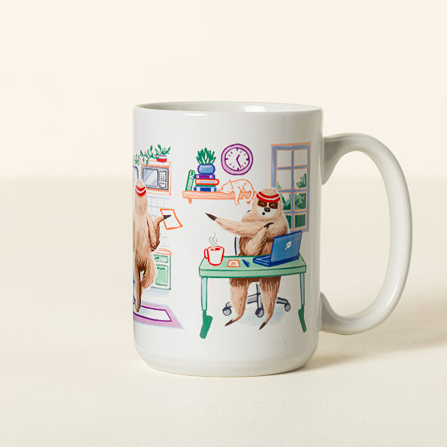 Easy Daily Movement QR Mug