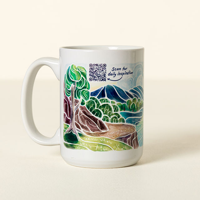 Daily Journaling QR Mug