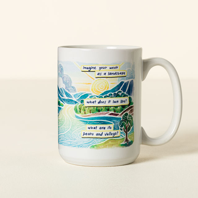 Daily Journaling QR Mug