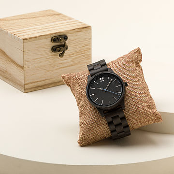 Handcrafted Dark Sandalwood Watch