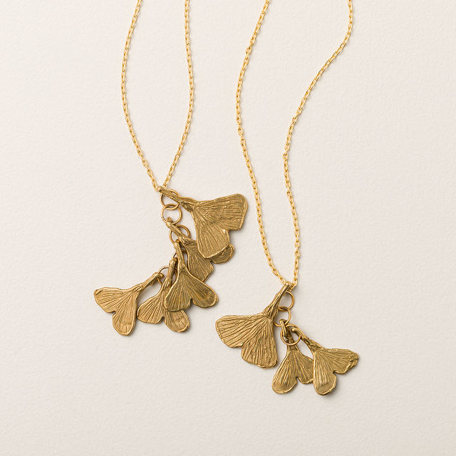 Those Who Grow With Us Ginkgo Necklace